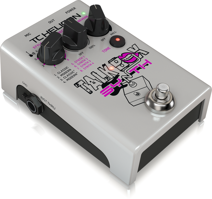 TC-Helicon Talkbox Synth Vocal Effects Pedal - Music Bliss Malaysia
