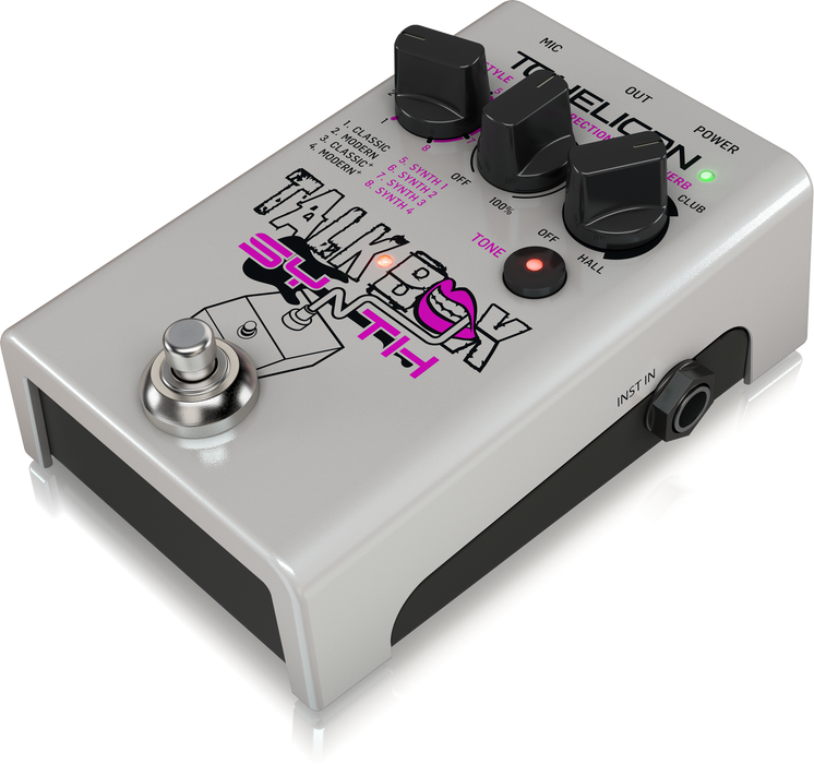 TC-Helicon Talkbox Synth Vocal Effects Pedal - Music Bliss Malaysia