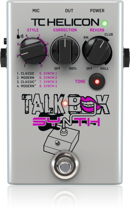 TC-Helicon Talkbox Synth Vocal Effects Pedal - Music Bliss Malaysia