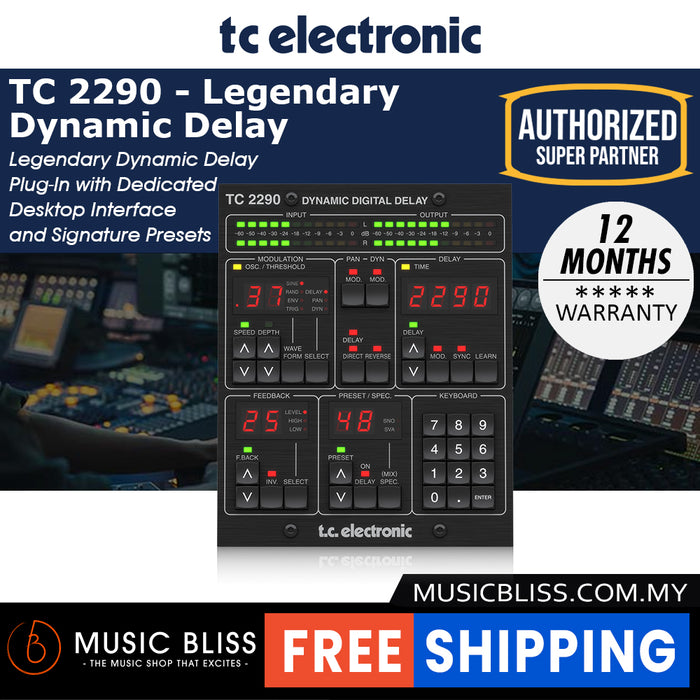 TC Electronic TC2290-DT Desktop-controlled Plug-in