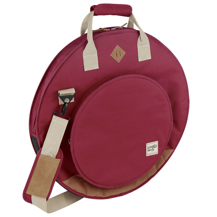 Tama TCB22WR 22" PowerPad Designer Cymbal Bag, Wine Red - Music Bliss Malaysia