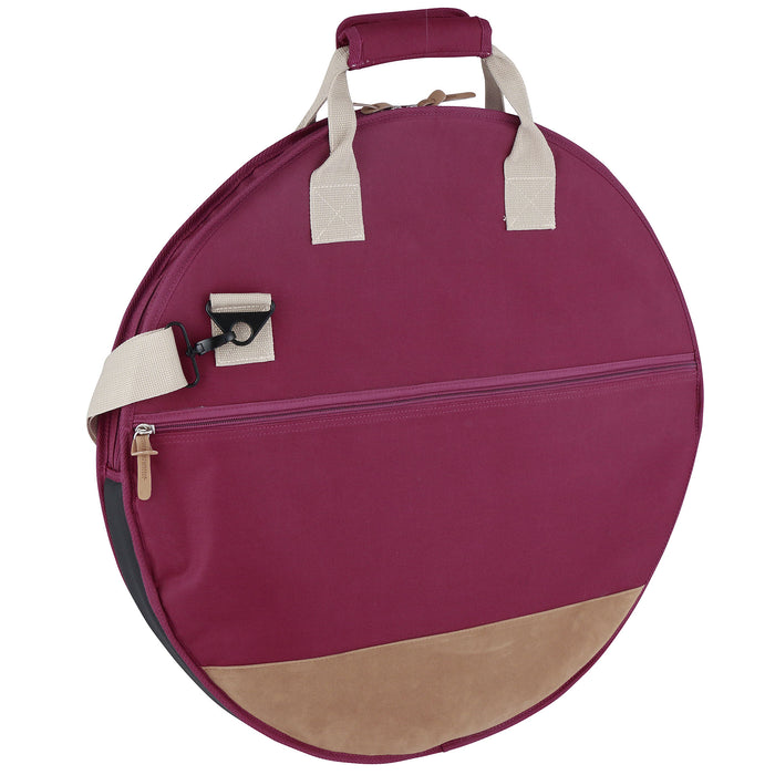 Tama TCB22WR 22" PowerPad Designer Cymbal Bag, Wine Red - Music Bliss Malaysia
