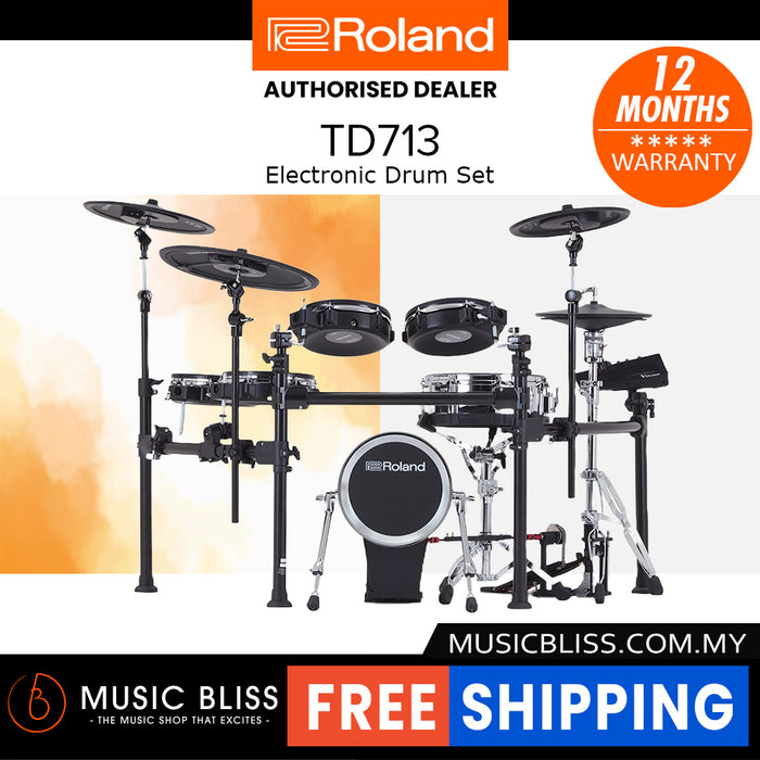 Roland V-Drums TD713 Electronic Drum Set