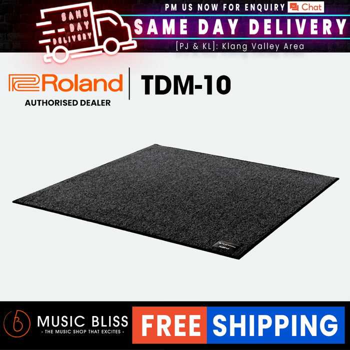 Roland TDM-10 Small Heavy-duty Drum Mat - Music Bliss Malaysia