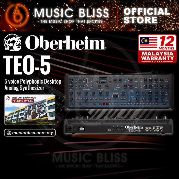 Oberheim TEO-5 Polyphonic Desktop Synthesizer Module