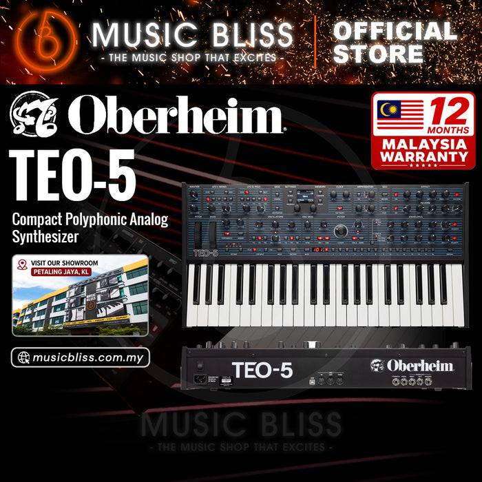 Oberheim TEO-5 Compact Polyphonic Analog Synthesizer