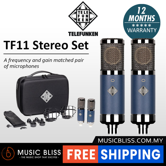 Telefunken TF11 Stereo Set Large-diaphragm FET Condenser Microphone
