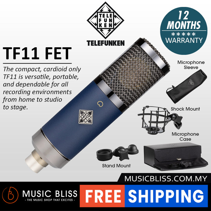 Telefunken TF11 FET Large-diaphragm FET Condenser Microphone