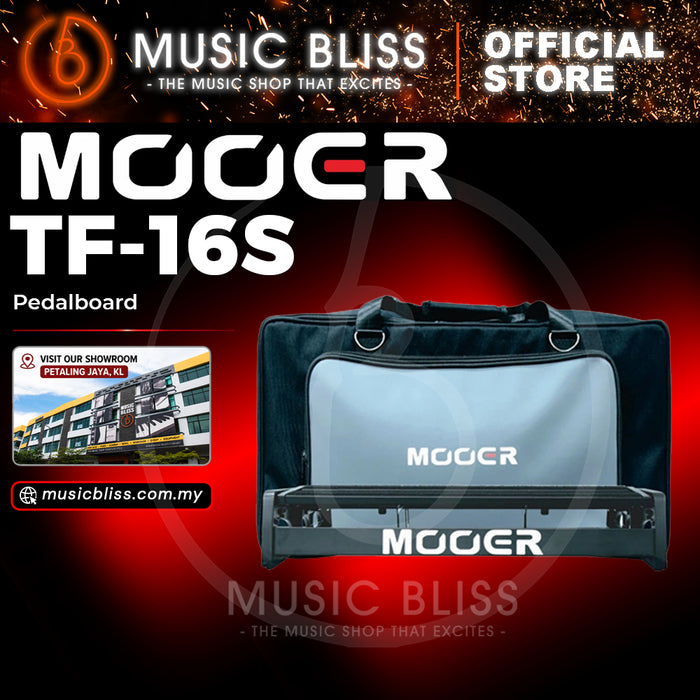Mooer TF-16S Transform Pedalboard with Soft Case
