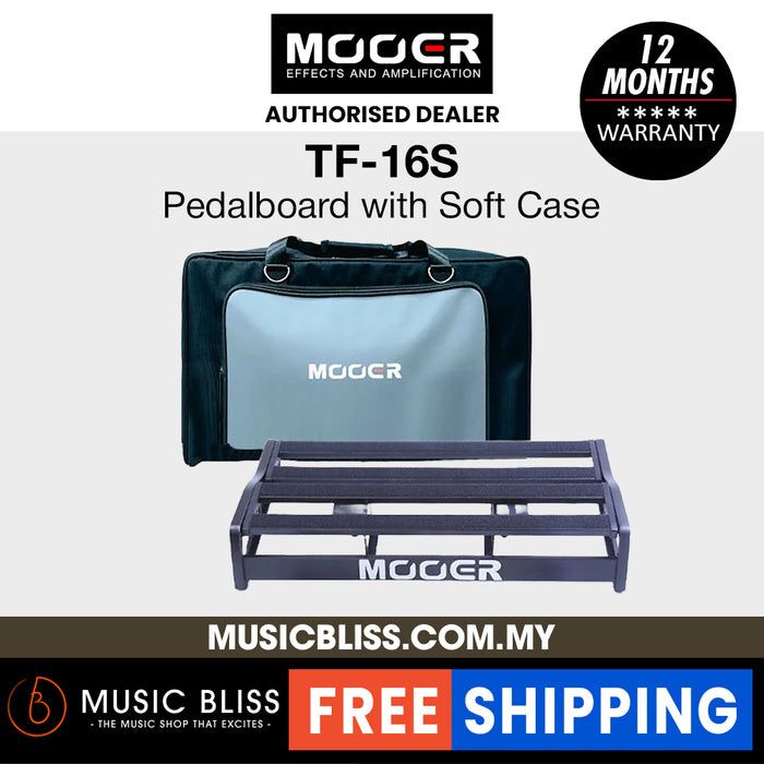Mooer TF-16S Transform Pedalboard with Soft Case