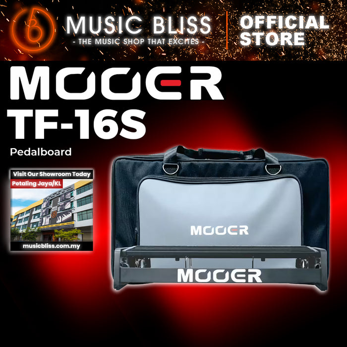 Mooer TF-16S Transform Pedalboard with Soft Case