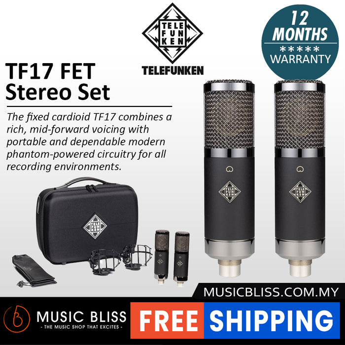 TELEFUNKEN TF17 Stereo Set Telefunken TF17 FET