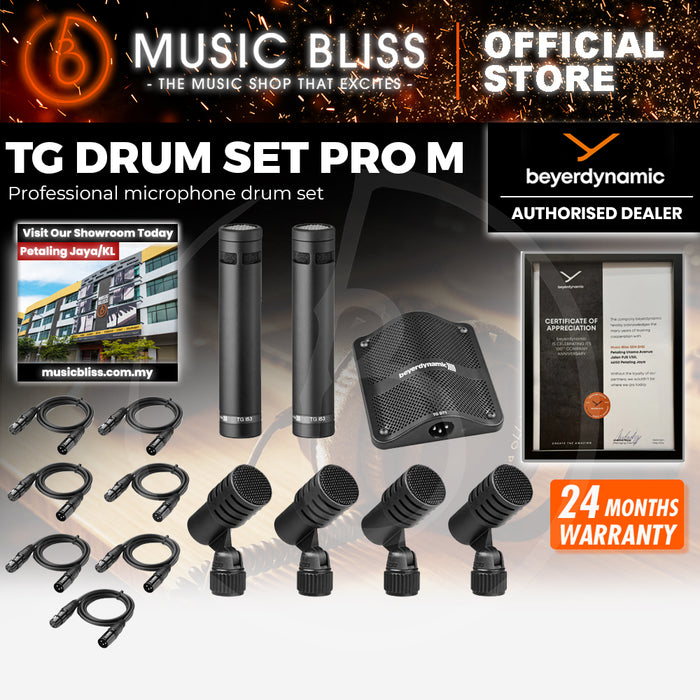 Beyerdynamic TG Drum Set Pro Medium Drum Microphone Kit