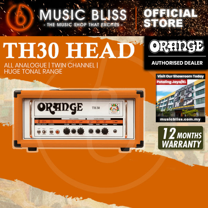 Orange TH30H 30-watt 2-channel Tube Head