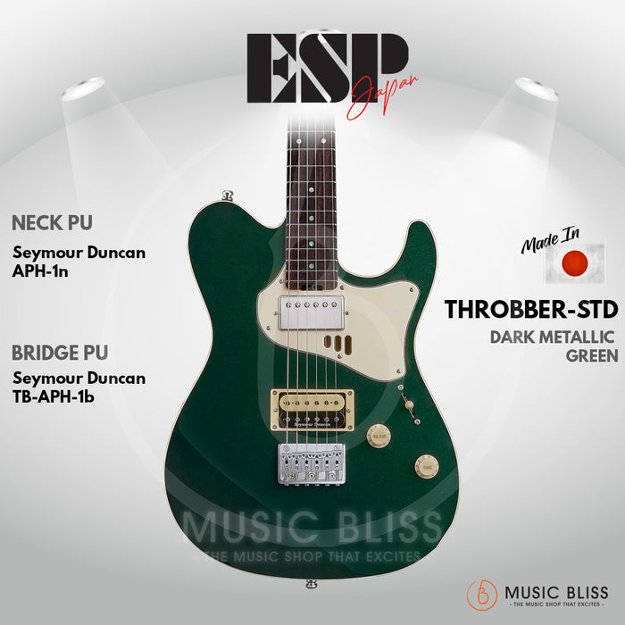 ESP Original THROBBER-STD/R - Dark Green Metallic [MIJ - Made In Japan]