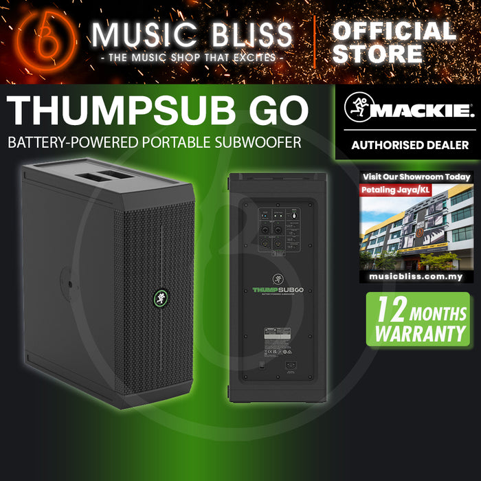 Mackie ThumpSub Go Battery-powered Subwoofer