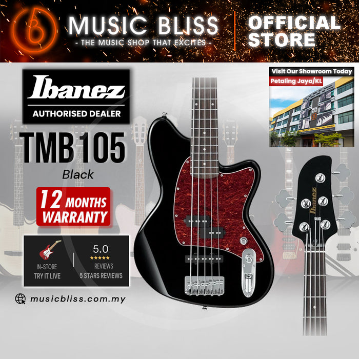Ibanez Talman TMB105 5-string Electric Bass Guitar - Black