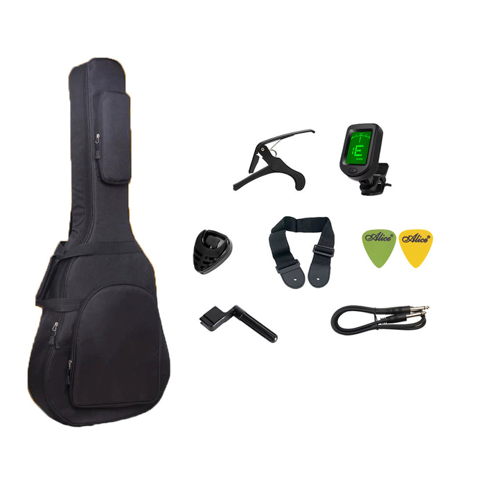 Ibanez TOD10N Tim Henson Signature Nylon Acoustic-electric Guitar - Transparent Black Flat