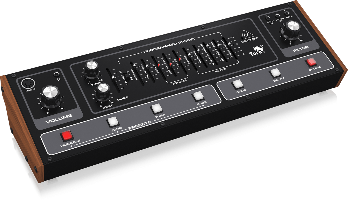 Behringer TORO Analog Bass Synthesizer - Music Bliss Malaysia