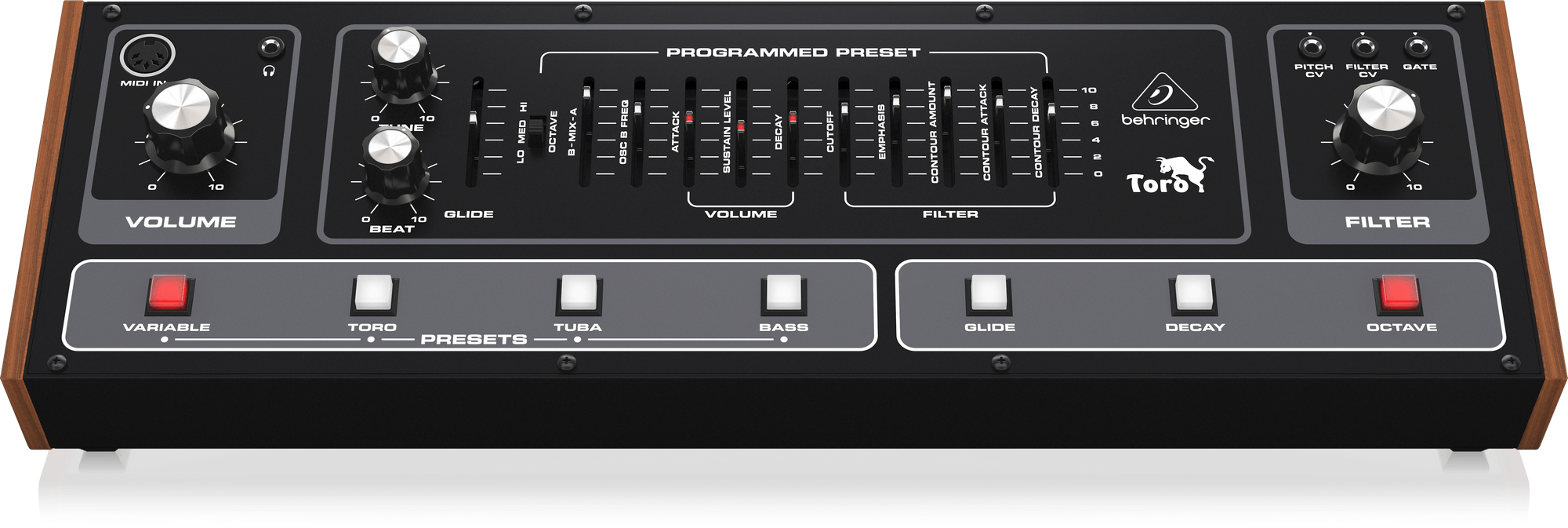 Behringer TORO Analog Bass Synthesizer - Music Bliss Malaysia