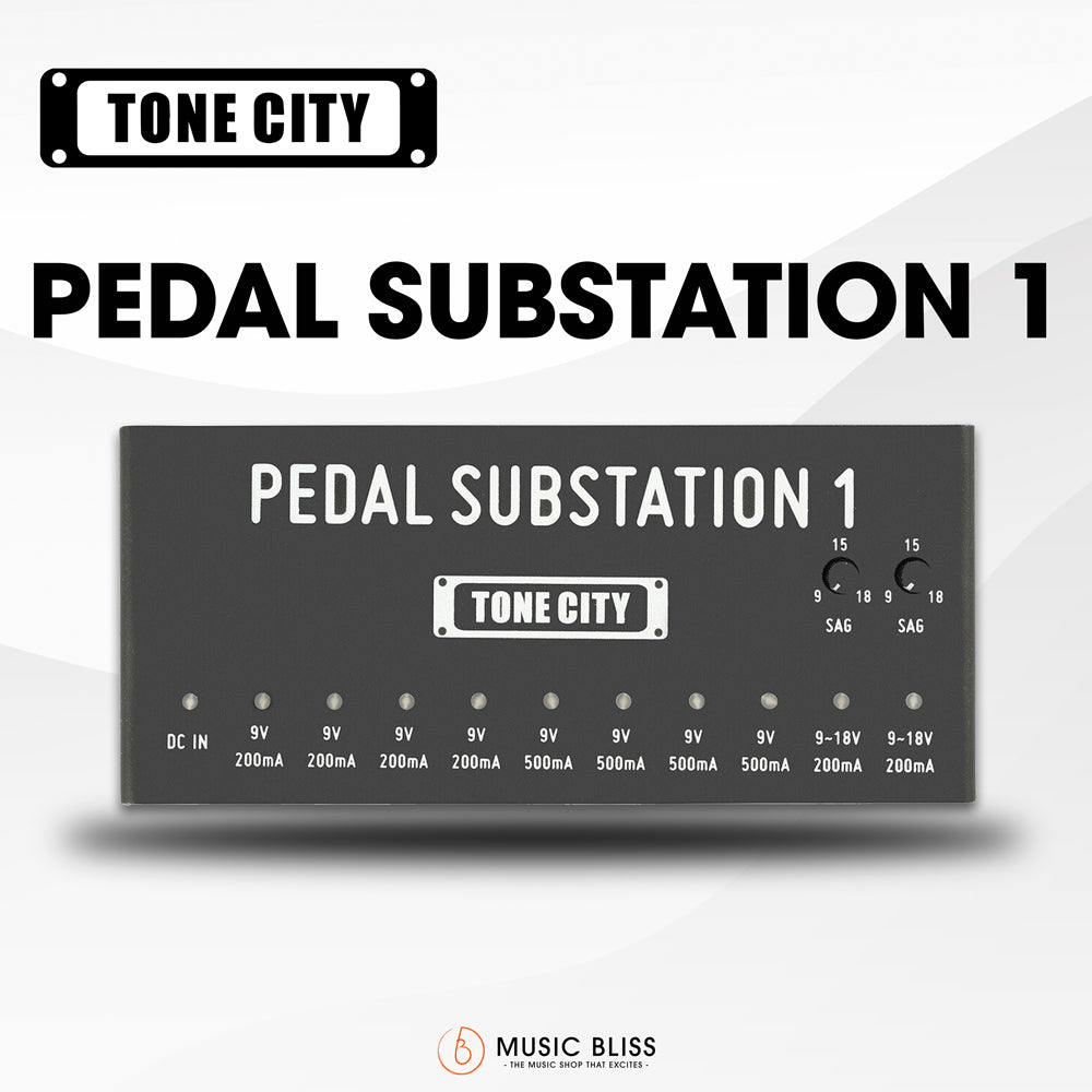 tone city pedal substation Tone City Pedal Substation 1 - Multi-Power Supply