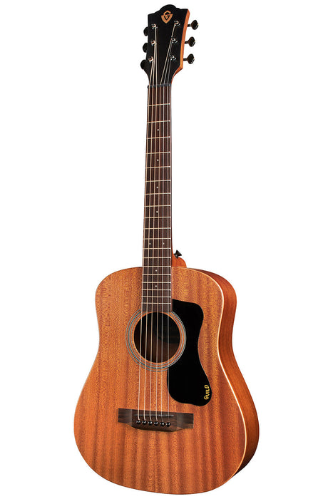 Guild Travel Mahogany Acoustic Guitar with Gig Bag - Natural, Full Mahogany