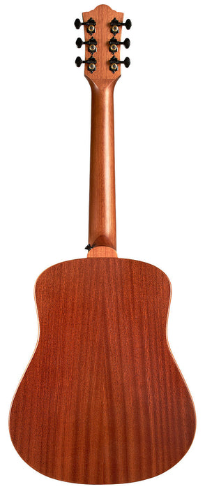 Guild Travel Mahogany Acoustic Guitar with Gig Bag - Natural, Full Mahogany