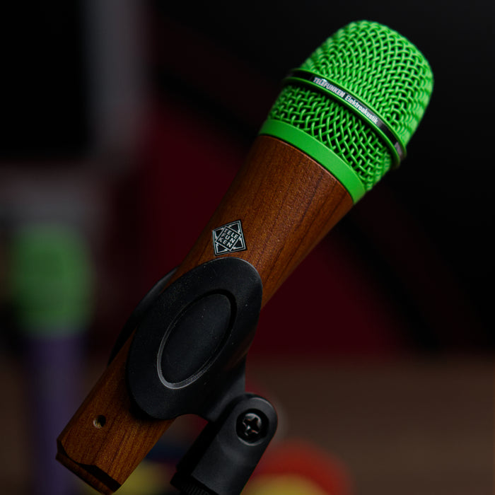 Telefunken M80 Custom Shop - Cherry with Green (Tree Hugger)