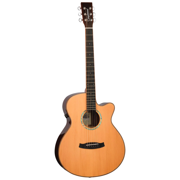Tanglewood TRS4 CE Rosewood Smart Super Folk Cutaway Smart Acoustic-Electric Guitar