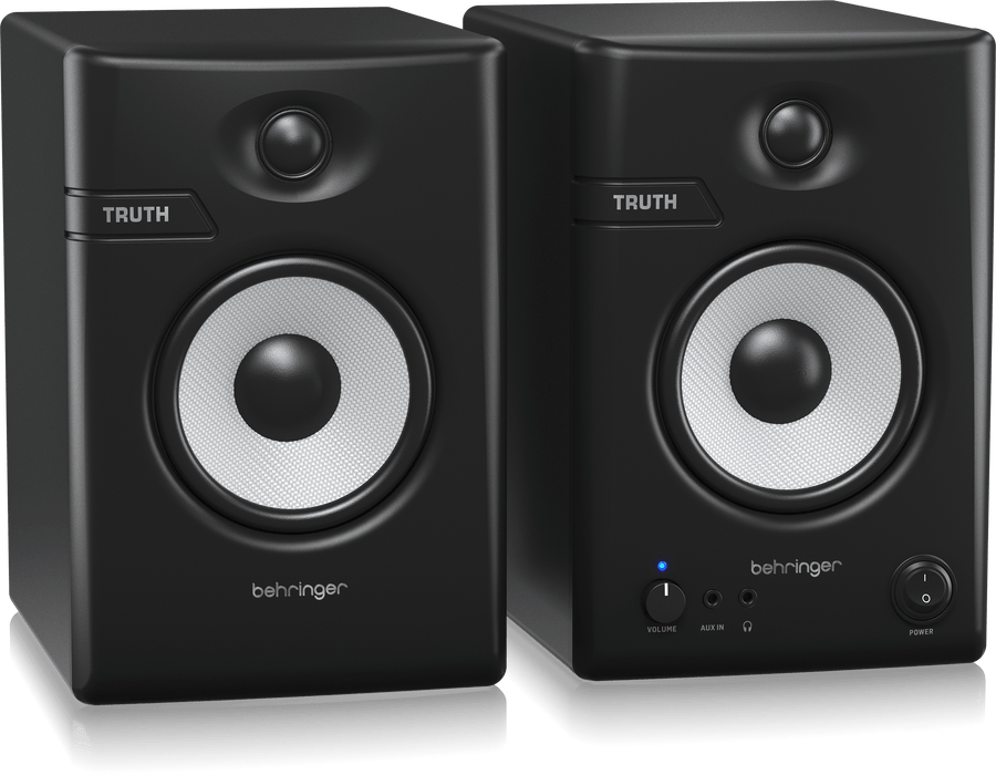 Behringer TRUTH 4.5-inch Powered Studio Monitor Pair with Bluetooth - Pair - Music Bliss Malaysia