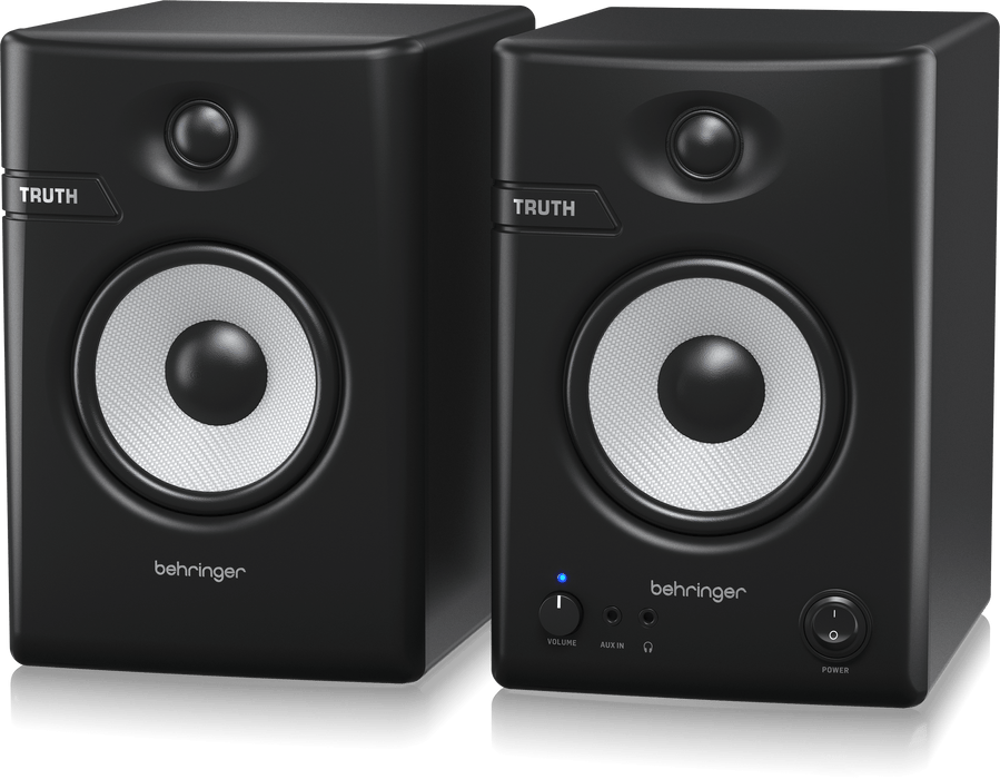 Behringer TRUTH 4.5-inch Powered Studio Monitor Pair with Bluetooth - Pair - Music Bliss Malaysia