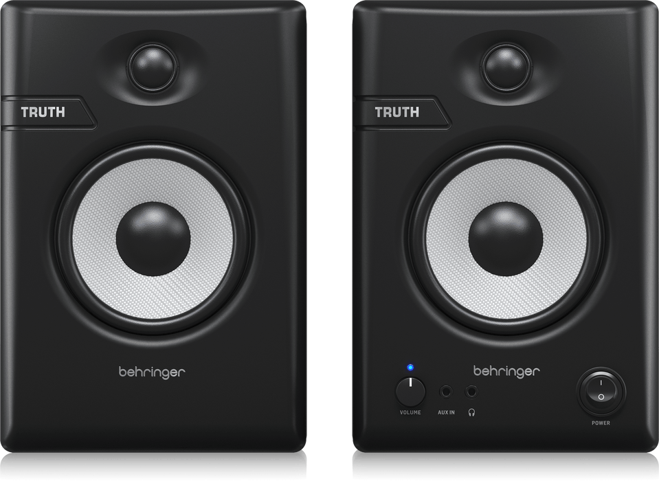 Behringer TRUTH 4.5-inch Powered Studio Monitor Pair with Bluetooth - Pair - Music Bliss Malaysia