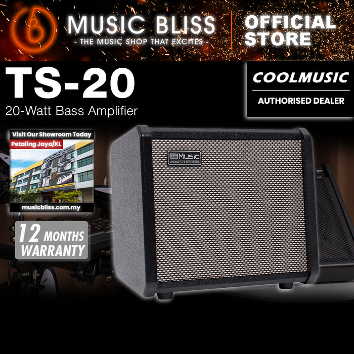 COOLMusic TS-20 20-Watt Bass Amplifier
