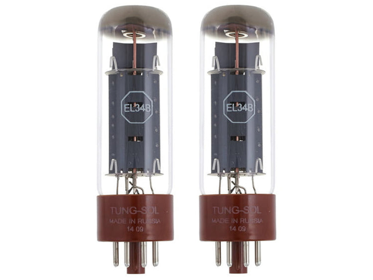 Tung-Sol EL34B Power Tubes - Platinum Matched Pair (2 Tubes) - Music Bliss Malaysia