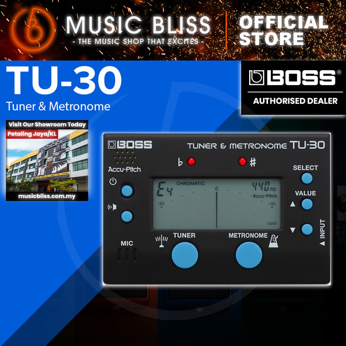 Boss TU-30 Metronome & Tuner
