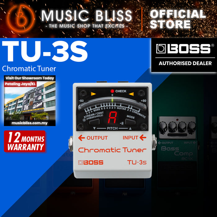 Boss TU-3S Chromatic Tuner