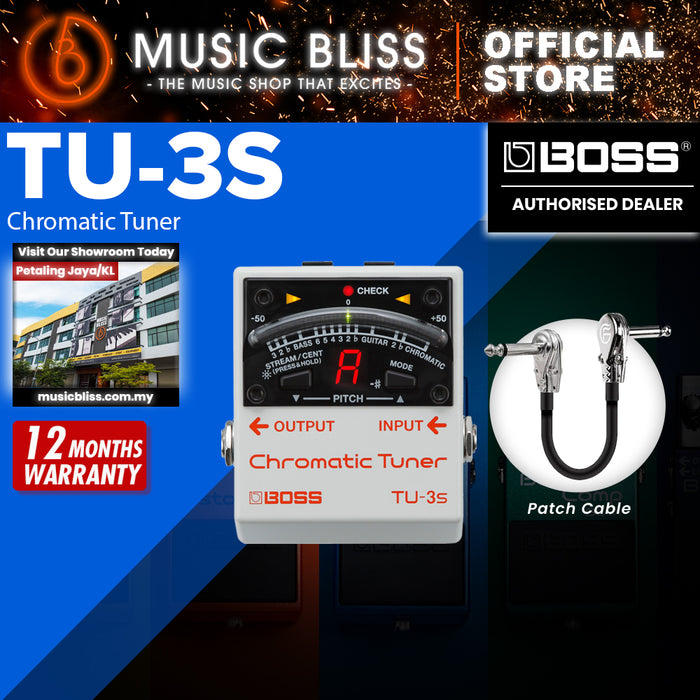 Boss TU-3S Chromatic Tuner