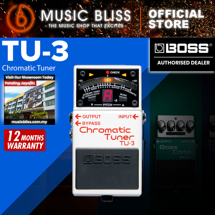 Boss TU-3 Chromatic Tuner Pedal