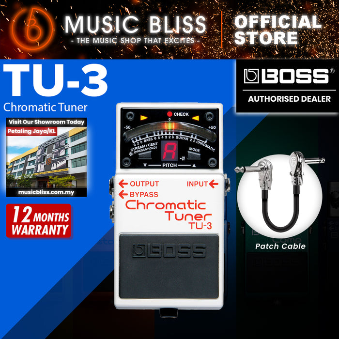 Boss TU-3 Chromatic Tuner Pedal