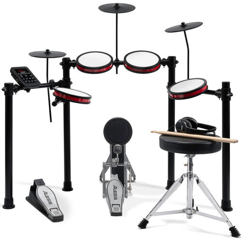 Alesis Turbo Pro Electronic Drum Kit with Drum Stool and Drumsticks