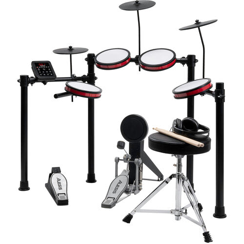 Alesis Turbo Pro Electronic Drum Kit with Drum Stool and Drumsticks