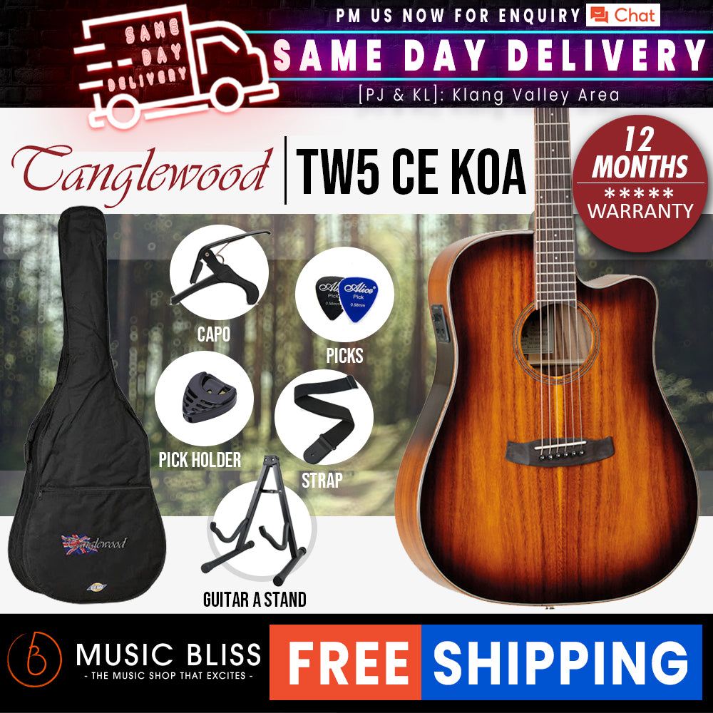 Tanglewood clearance tw5 koa