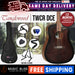 Tanglewood TWCR DCE Crossroads Dreadnought Cutaway Acoustic-Electric Guitar - Music Bliss Malaysia