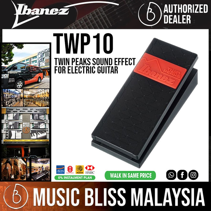 Ibanez TWP10 Twin Peaks Wah Pedal - Music Bliss Malaysia