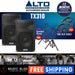 Alto TX310 350W 10" Powered Speaker with Stand and Cable - Pair - Music Bliss Malaysia