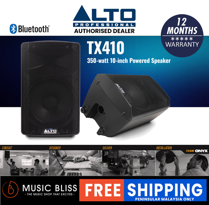 Alto Professional TX410 350-watt 10-inch Powered Speaker