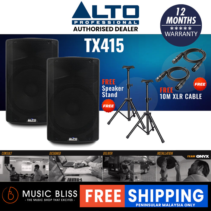 Alto Professional TX415 700-watt 15-inch Powered Speaker