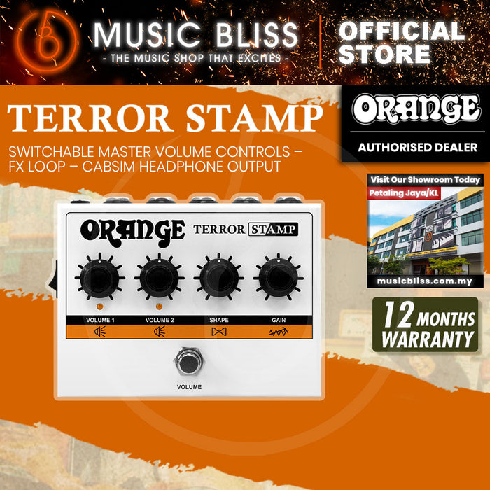 Orange Terror Stamp 20-watt Valve Hybrid Guitar Amp Pedal