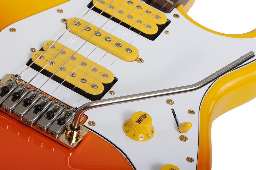 Schecter Tori Ruffin-Freak Juice Traditional Electric Guitar - Juice Burst