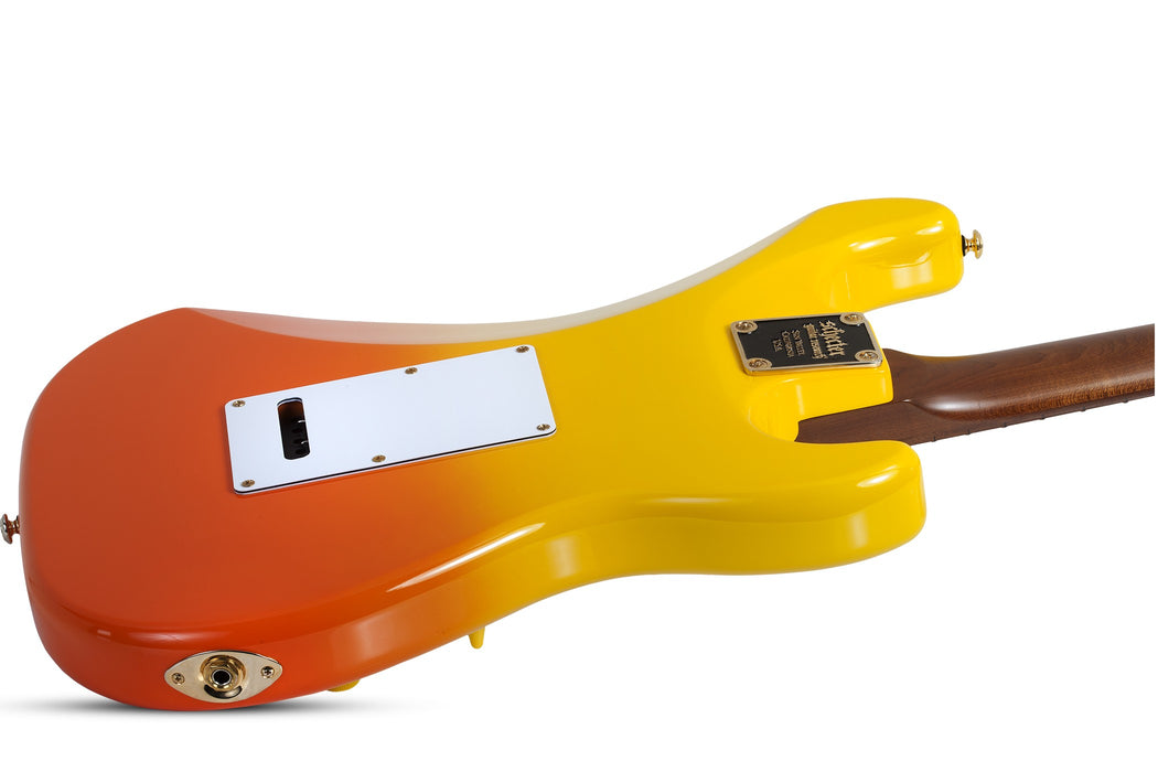 Schecter Tori Ruffin-Freak Juice Traditional Left-Handed Electric Guitar - Juice Burst